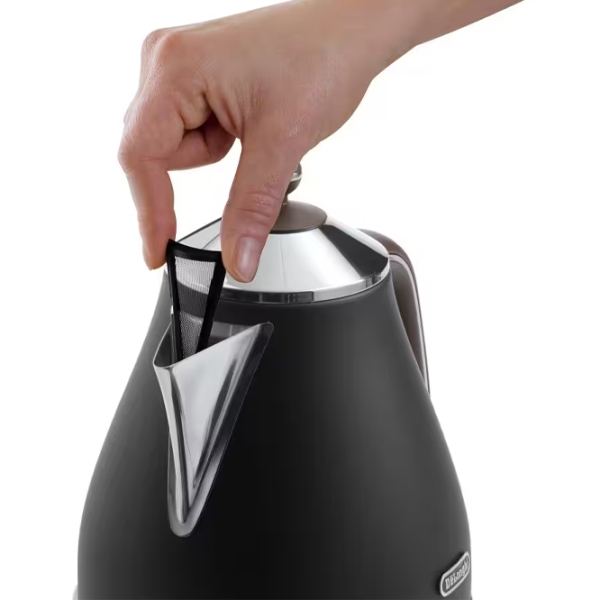Ceainic electric DeLonghi KBOV2001 Black 2000 W, 1.7 l, Material interior: Inox photo 3