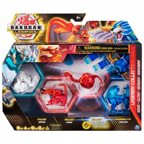 Фигурки Spin Master Bakugan Pachet Starter 3 6+ / Разноцветный photo 1