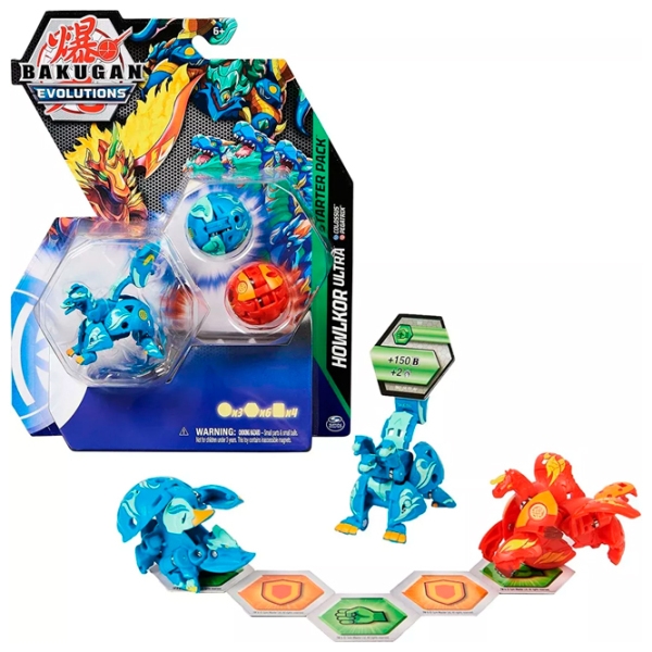 Фигурки Spin Master Bakugan Pachet Starter 6 6+ / Разноцветный photo 1