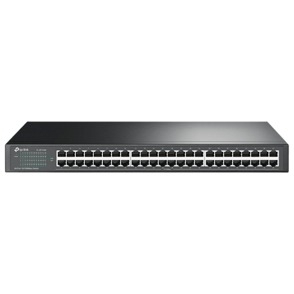 Switch TP-Link TL-SF1048 Black 9.6 Gbit/ s photo 1