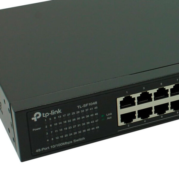 Switch TP-Link TL-SF1048 Black 9.6 Gbit/ s photo 6