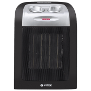 Тепловентилятор Vitek VT-2067 Черный 1800 Вт, Механическое