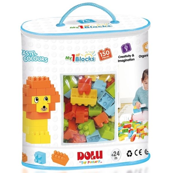 Конструктор Dolu Toy 5017 Разноцветный Количество деталей 150, 2+ photo 1