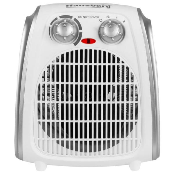 Încălzitor cu ventilator HAUSBERG HB-8502 White 2000 W, Mecanic photo 2