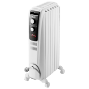 Масляный обогреватель DeLonghi Dragon 4 TRD40615 Белый , 1500 Вт, 6 секций