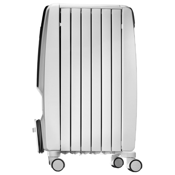 Calorifer electric cu ulei DeLonghi Dragon 4 TRD40615 White , 1500 W, 6 secțiuni photo 2