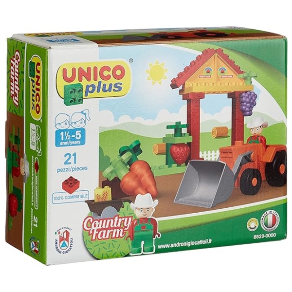 Constructor Unico Plus AG 8523-0000 Multicolor Numărul de piese 21, 1.5+ photo 1