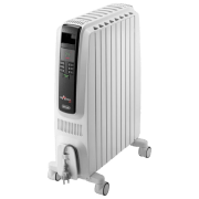 Calorifer electric cu ulei DeLonghi Dragon 4 TRD40820E White , 2000 W, 8 secțiuni