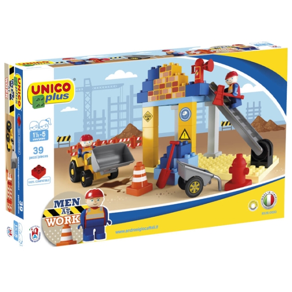 Constructor Unico Plus AG 8526-0000 Multicolor Numărul de piese 39, 1.5+ photo 1