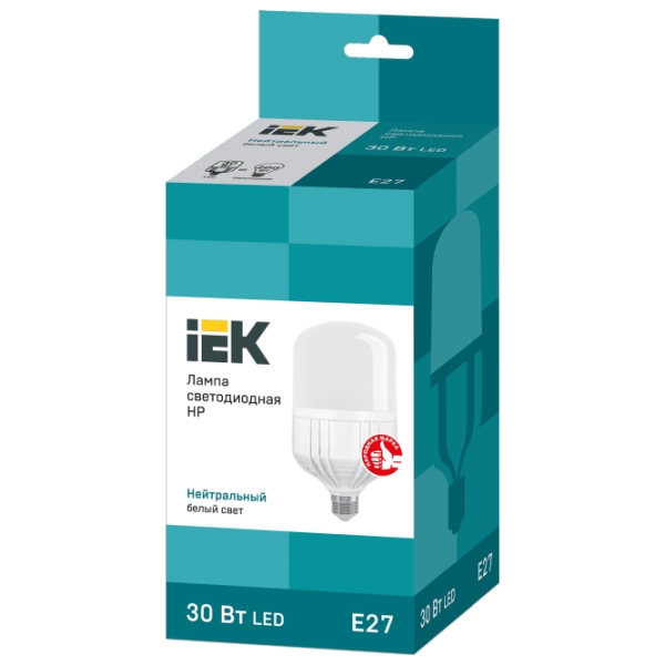 Bec LED IEK HP LLE-HP-30-230-40-E27 E27 | 30 W | White photo 2