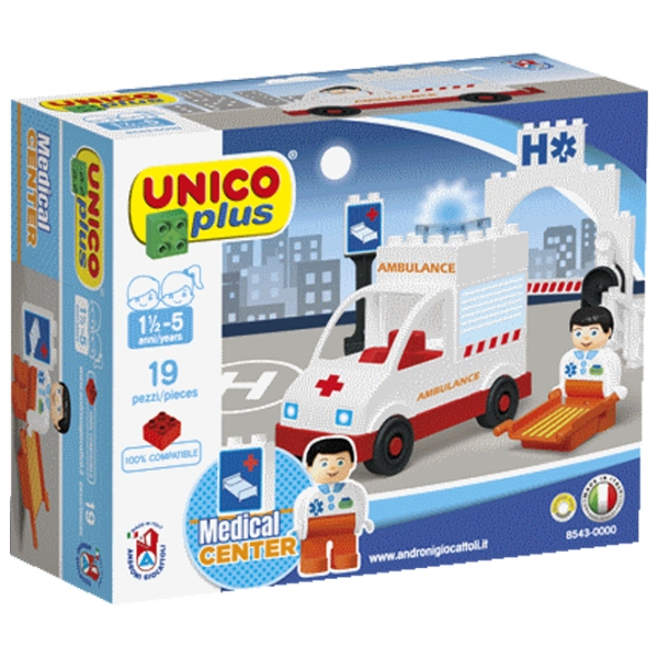 Constructor Unico Plus AG 8543-0000 Multicolor Numărul de piese 19, 1.5+ photo 1