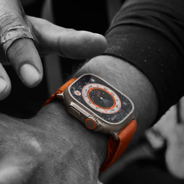 Ceas inteligent Apple Watch Ultra Orange 1.92" | 49 mm | Titan/ Fluoroelastomer
| MQFJ3 photo 6