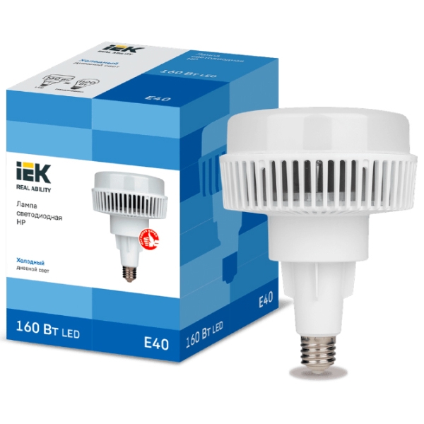Bec LED IEK HP LLE-HP-160-230-65-E40 E40 | 160 W | White photo 3