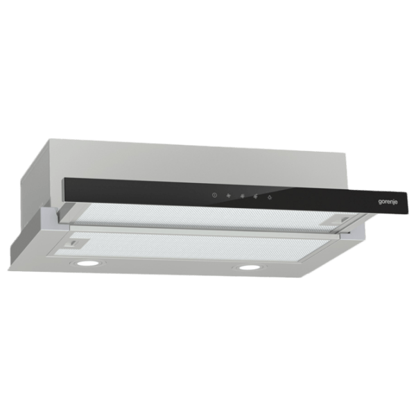 Hotă Gorenje TH64E3SGB Black 60 cm, Recirculare, 350 m³/h photo 1