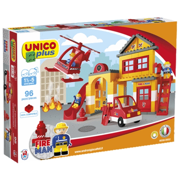 Constructor Unico Plus AG 8558-0002 Multicolor Numărul de piese 96, 1.5+ photo 1
