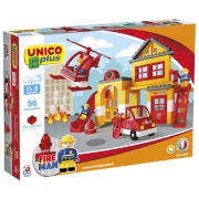Constructor Unico Plus AG 8558-0002 Multicolor Numărul de piese 96, 1.5+