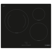 Plită încorporabilă cu inducție Bosch PUJ611BB5E Black Vitroceramică, 4600 W