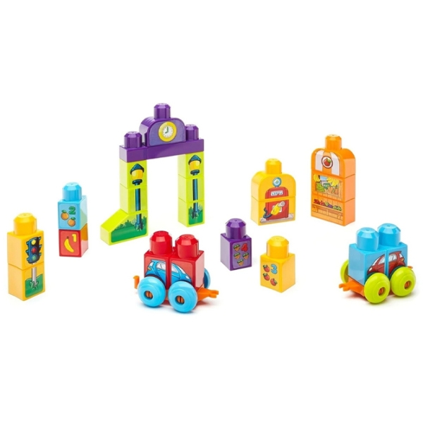 Constructor Mega Bloks Mattel FGV05 Multicolor Numărul de piese 30, 1+ photo 2