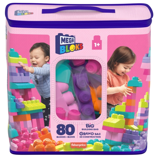 Constructor Mega Bloks Mattel DCH62 Multicolor Numărul de piese 80, 1+ photo 1