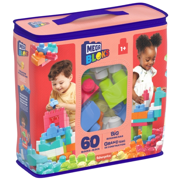 Constructor Mega Bloks Mattel DCH54 Multicolor Numărul de piese 60, 1+ photo 1