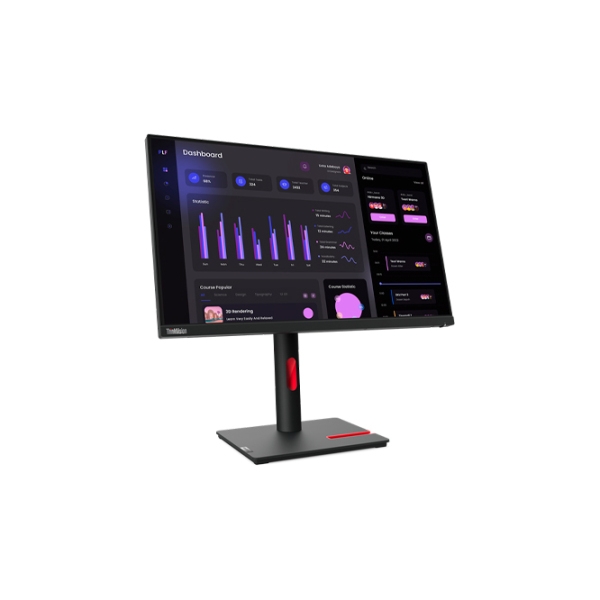 Монитор Lenovo ThinkVision T24i-30 Черный 23.8" Full HD IPS WLED photo 2
