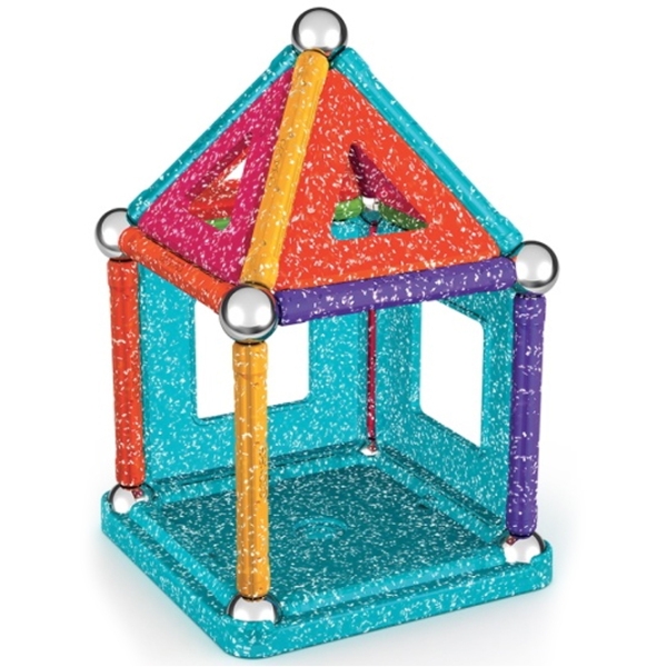 Конструктор Geomag Glitter Panels Recycled Разноцветный Количество деталей 35, 3+ photo 3
