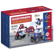 Конструктор Magformers Amazing Police Разноцветный Количество деталей 26, 3+
