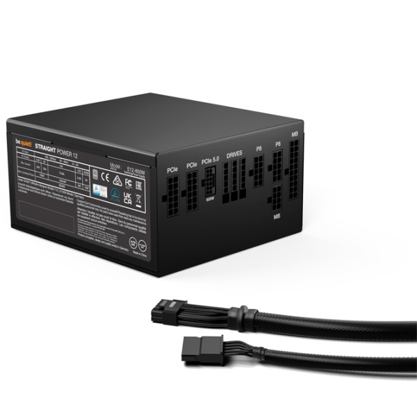 Блок питания Be quiet! STRAIGHT POWER 12 80+ Gold 850 Вт Черный  photo 3