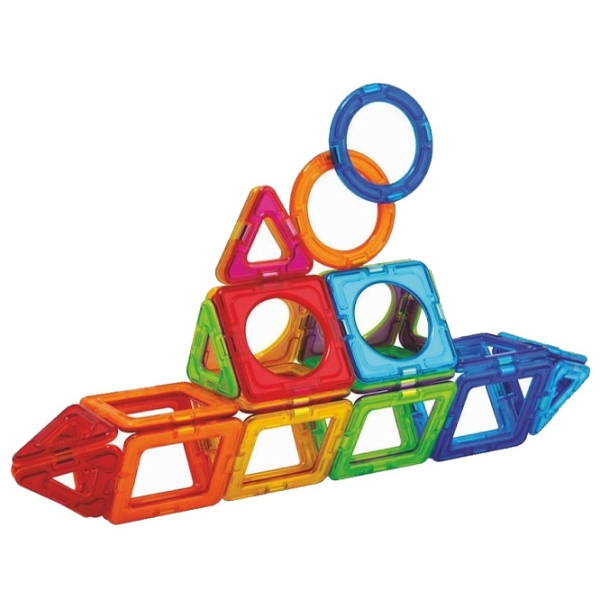 Конструктор Magformers Basic Plus Разноцветный Количество деталей 30, 3+ photo 3