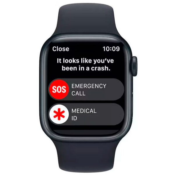 Ceas inteligent Apple Watch Series 8 Midnight 1.9" | 45 mm | Aluminiu/ Silicon
| MNUL3 photo 2