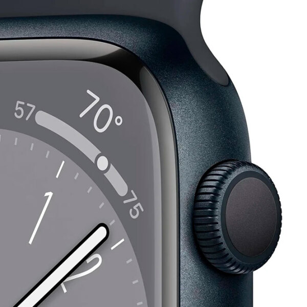 Ceas inteligent Apple Watch Series 8 Midnight 1.9" | 45 mm | Aluminiu/ Silicon
| MNUL3 photo 4