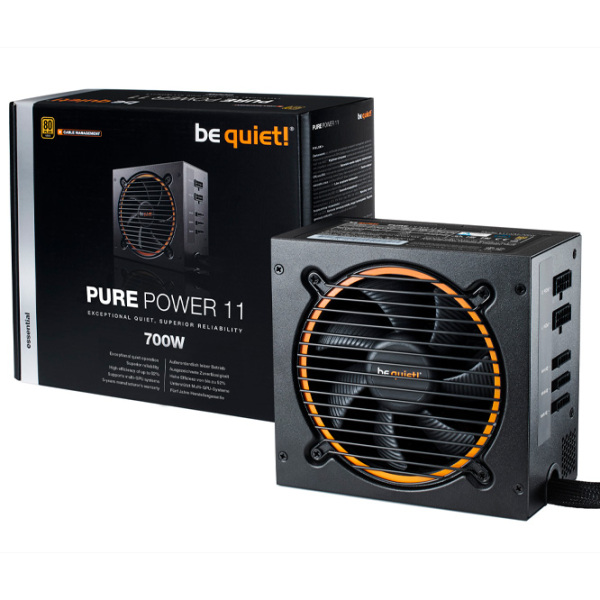 Блок питания Be quiet! PURE POWER 11 80+ Gold 700 Вт Черный  photo 3