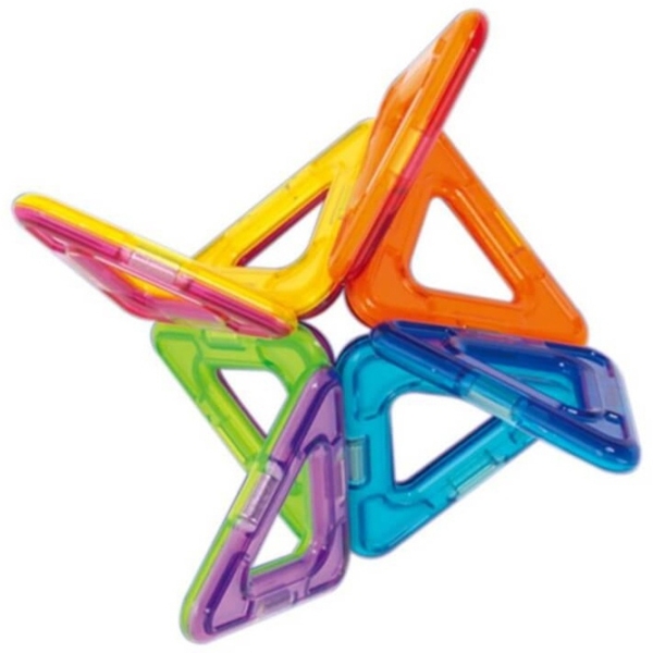 Конструктор Magformers Triangle Разноцветный Количество деталей 8, 3+ photo 2