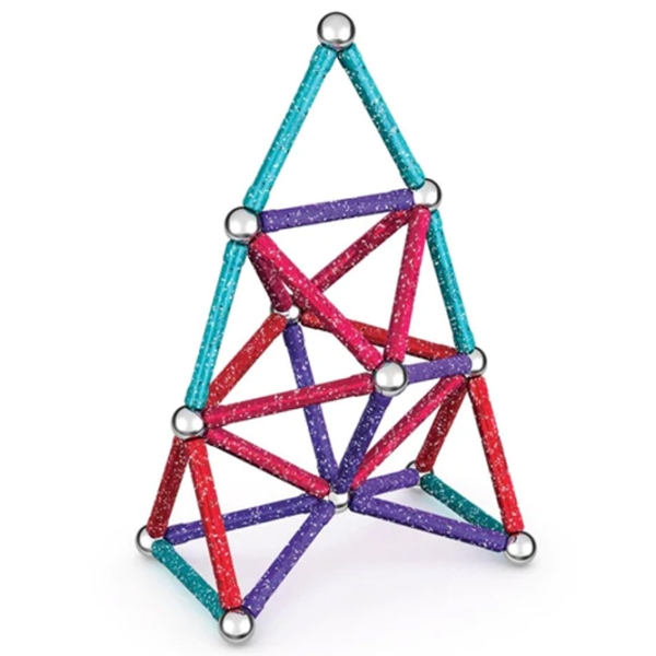 Конструктор Geomag Glitter Разноцветный Количество деталей 60, 3+ photo 3