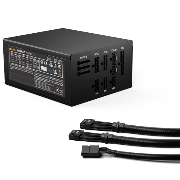 Блок питания Be quiet! STRAIGHT POWER 12 80+ Gold 1500 Вт Черный  photo 3