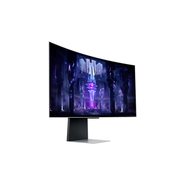 Monitor Samsung Odyssey G8 S34BG850 Black 34" 4K OLED OLED photo 3