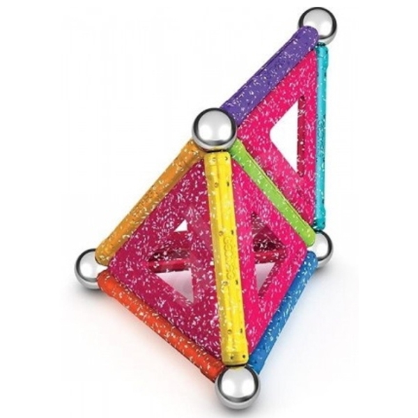 Конструктор Geomag Glitter Panels Разноцветный Количество деталей 22, 3+ photo 3