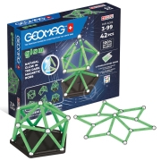 Конструктор Geomag Glow Зеленый Количество деталей 42, 3+