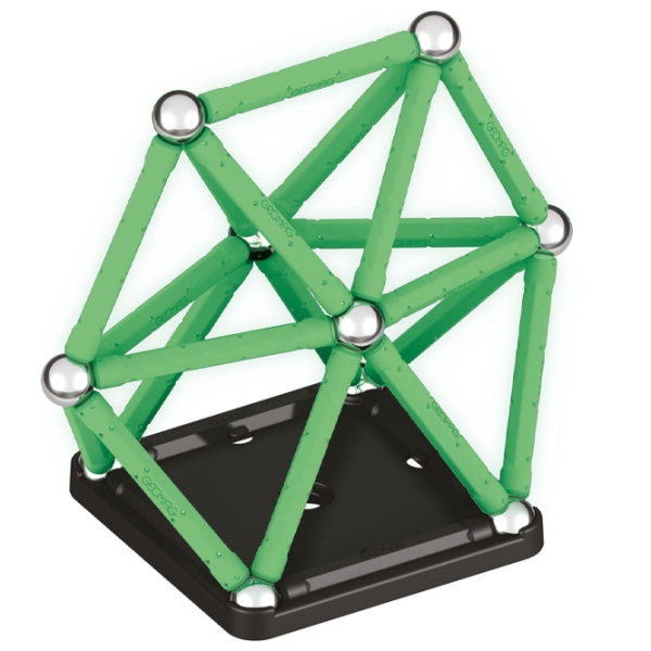 Конструктор Geomag Glow Зеленый Количество деталей 42, 3+ photo 3