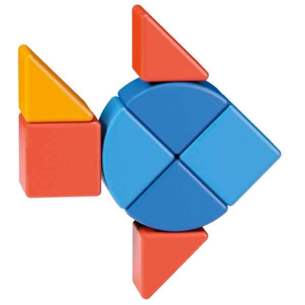 Конструктор Geomag Magicube Shapes Разноцветный Количество деталей 9, 3+ photo 2