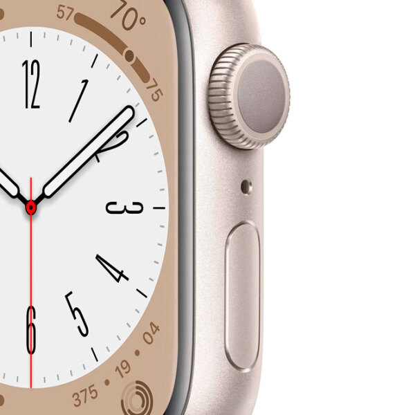 Ceas inteligent Apple Watch Series 8 Starlight 1.9" | 41 mm | Aluminiu/ Silicon
| MNU93 photo 3