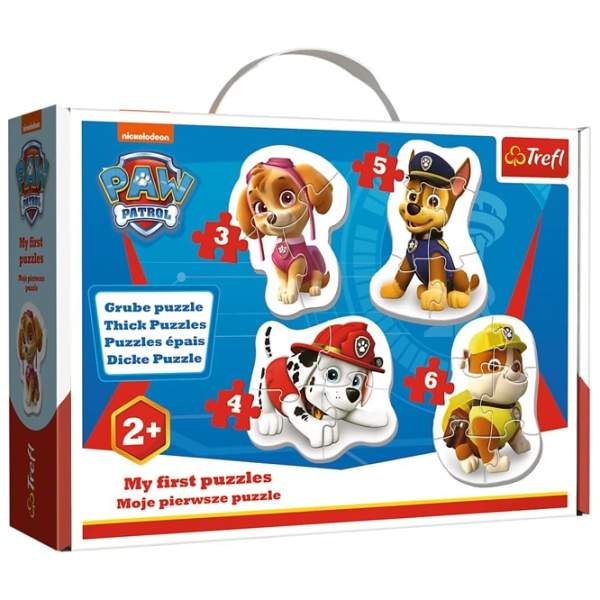 Puzzle 2D Trefl Happy Kittykit (36088) Numărul de piese: 18, V&acirc;rsta recomandată: 1+ photo 1