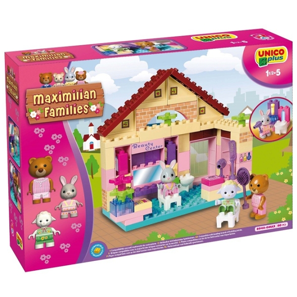 Constructor Unico Plus AG 8940-0MAX Multicolor Numărul de piese 80, 3+ photo 1
