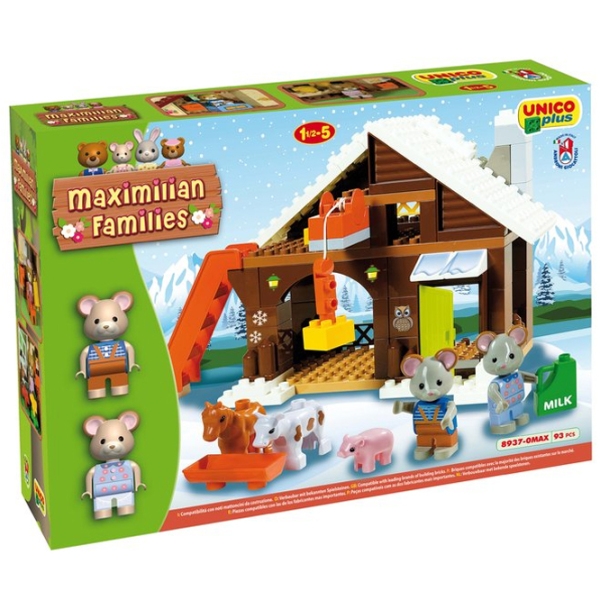 Constructor Unico Plus AG 8937-0MAX Multicolor Numărul de piese 93, 1.5+ photo 1