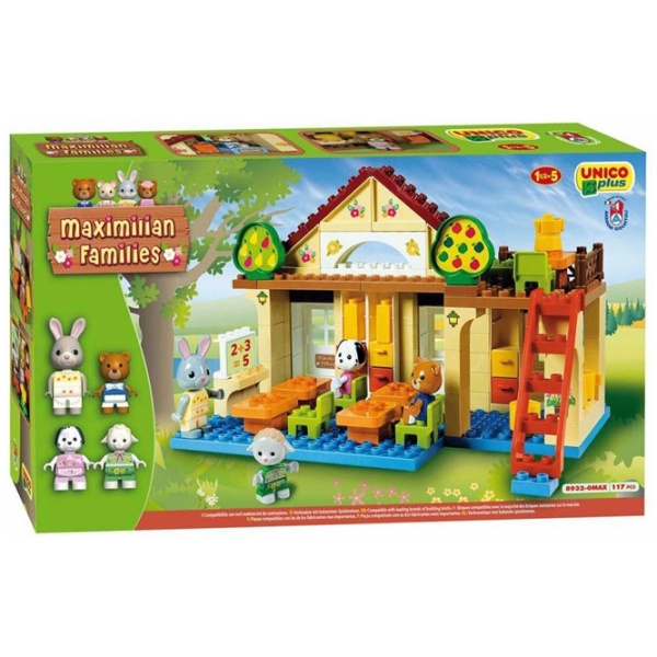 Constructor Unico Plus AG 8932-0MAX Multicolor Numărul de piese 117, 1.5+ photo 1