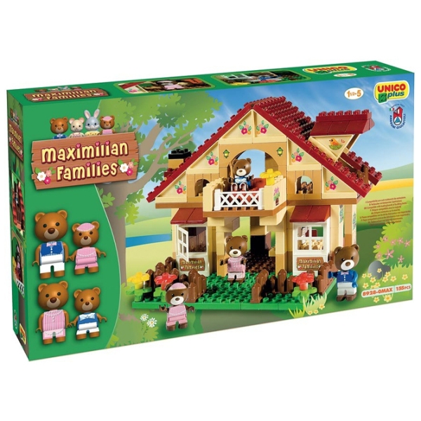 Constructor Unico Plus AG 8928-0MAX Multicolor Numărul de piese 155, 1.5+ photo 1