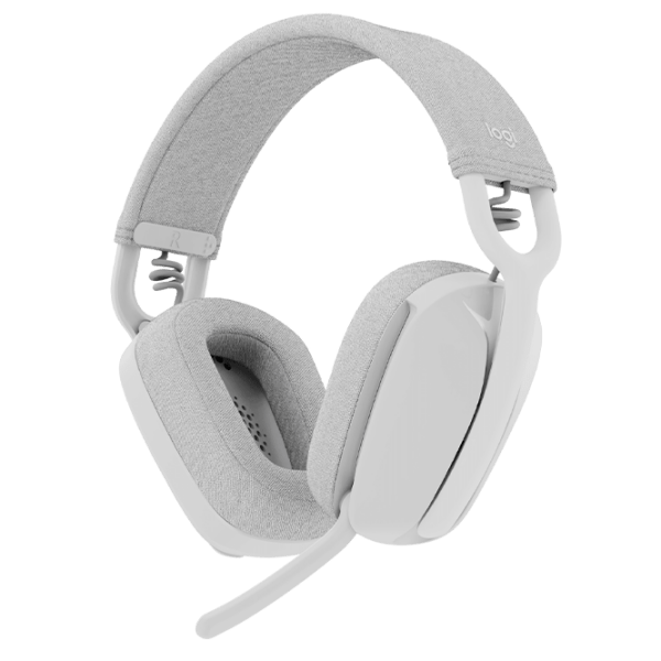 Căști Logitech Zone Vibe 100 White Fără fir + Cu fir/ Gaming/ Over the ear photo 1