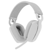 Căști Logitech Zone Vibe 100 White Fără fir + Cu fir/ Gaming/ Over the ear