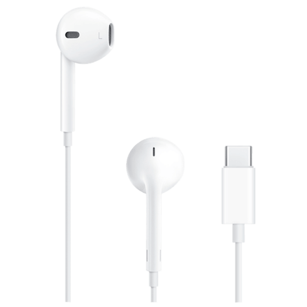 Căști Apple EarPods with USB-C White Cu fir / Personal / In ear photo 1