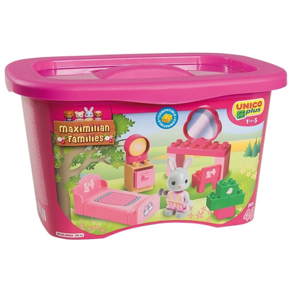 Constructor Unico Plus AG 8938-0MAX Multicolor Numărul de piese 40, 1.5+ photo 1